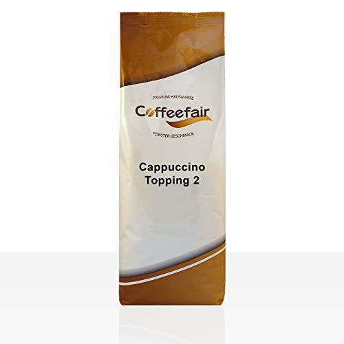 Coffeefair Cappuccino Topping 2 Milchpulver - 1kg Instant-Milch 20% Magermilchanteil von Coffeefair