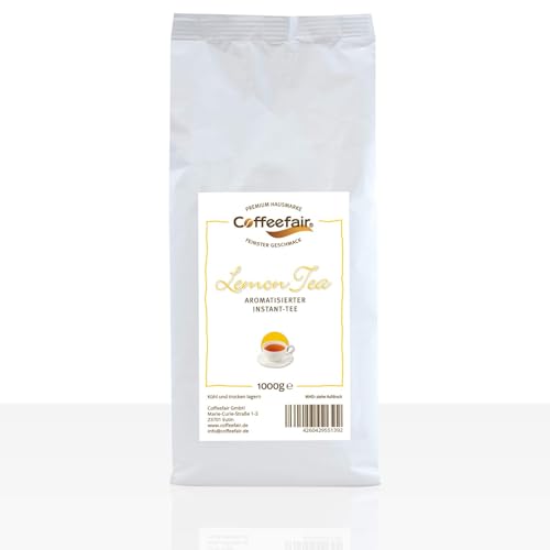 Coffeefair Instant-Zitronentee für Automaten 1kg Lemon-Tea, Tee-Pulver von Coffeefair