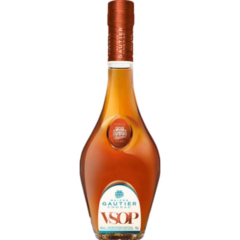 Maison Gautier Cognac VSOP, 40% Vol, 0,5L, Spirituosen von Cognac Gautier, 16140 Aigre, France