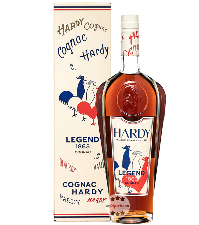 Hardy Legend 1863 Cognac (40 % vol, 0,7 Liter) von Cognac Hardy