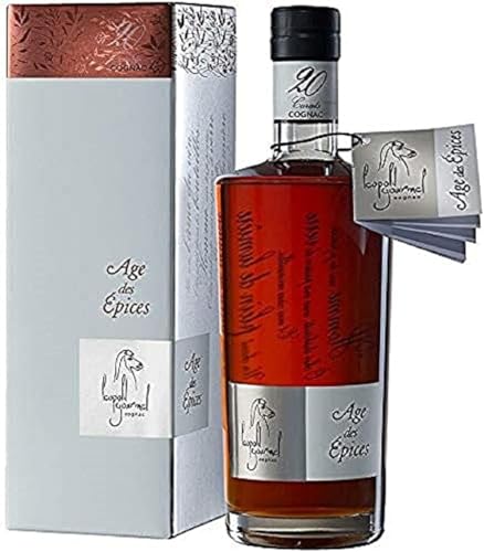 Leopold Gourmel Cognac Age des Epices 20 Jahre in Geschenkpackung (1 x 0.7 l) von Zeelec