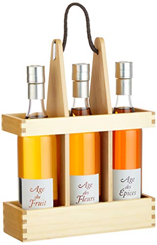 Leopold Gourmel Cognac Promenade en Cognac Geschenkset je 1 Fl. Âge du Fruit, Fleur, Èpices (3 x 0.2 l) von Cognac Léopold Gourmel S.A.