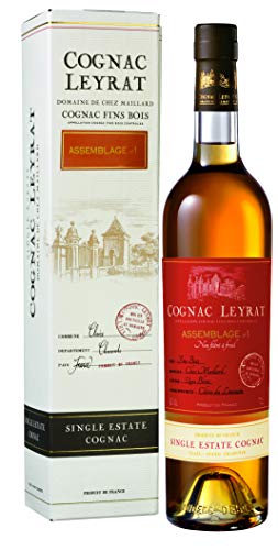 Cognac Leyrat ASSEMBLAGE N° 1 Single Estate Cognac 42% Vol. 0,7l in Geschenkbox von Leyrat