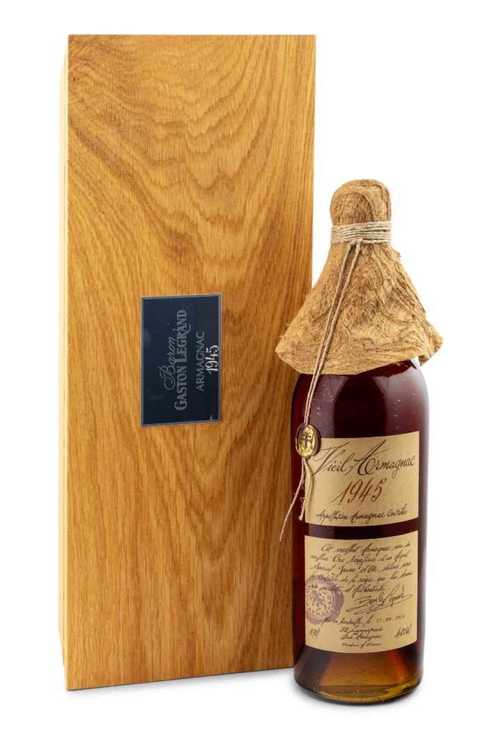 1945 Vieil Armagnac "Baron Gaston Legrand" von Cognac Lheraud