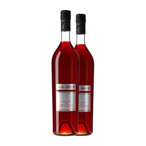 Liköre A.E. DOR Pineau de Charentes Rouge 75 cl (Karton mit 2 Flaschen von 75 cl) von Cognac Maison Amédée-Edouard DOR