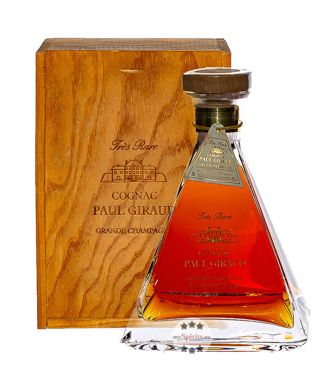 Paul Giraud Tres Rare Cognac Carafe Quadro (40 % Vol., 0,7 Liter) von Cognac Paul Giraud