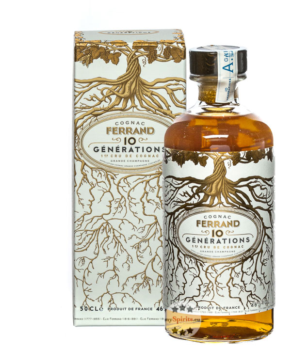 Ferrand 10 Générations Cognac (46 % Vol., 0,5 Liter) von Cognac Pierre Ferrand