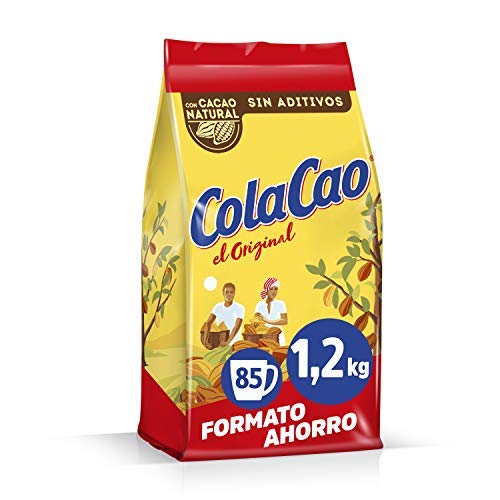 ColaCao Original: mit natürlichem Kakao und ohne Zusatzstoffe - 1200 g - von Cola Cao