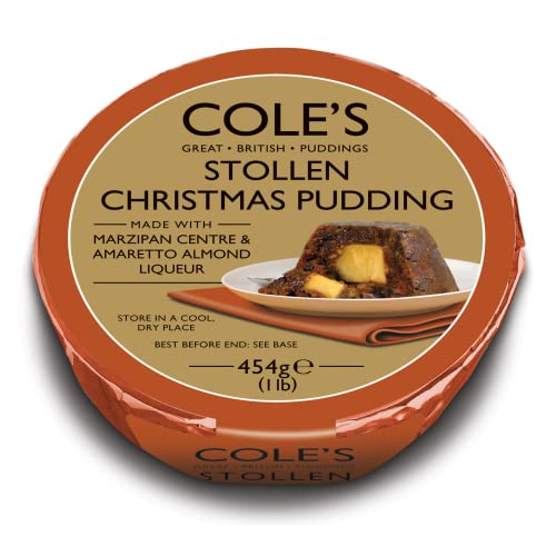 Cole's Stollen Christmas Pudding 454g von Cole's