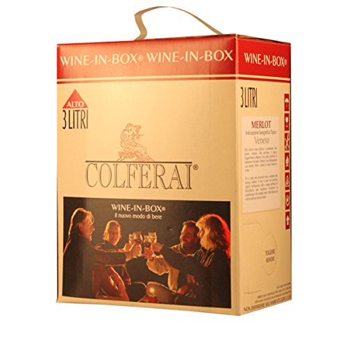 Colferai Azienda Vinicola BIB Merlot Veneto IGT 3 Liter 3.00 Liter von Colferai Azienda Vinicola