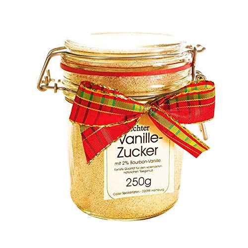 Vanillezucker - feiner Zucker mit echter Bourbon-Vanille (250g) von Collier Spezialitäten