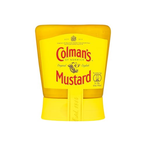 Colman's Original englischer Senf, English Mustard fein gemahlen in der Tube (1 Stück (1 x 150g)) von Colman's