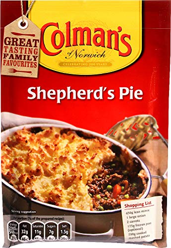 Colmans Shepherds Pie Würzmischung, 51 g – 18 pro Packung. von Colman's