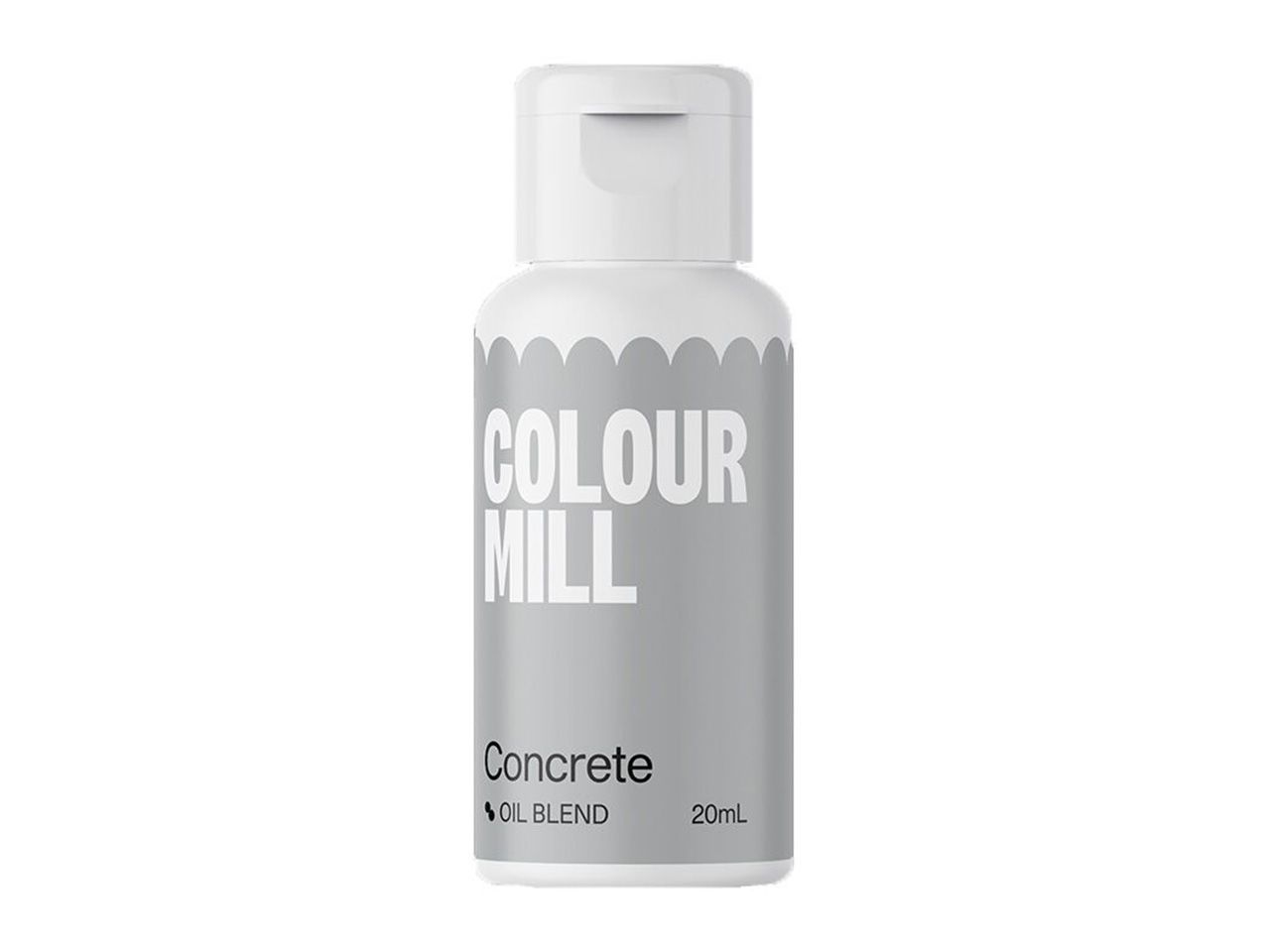 Lebensmittelfarbe öllöslich Concrete 20ml von Colour Mill