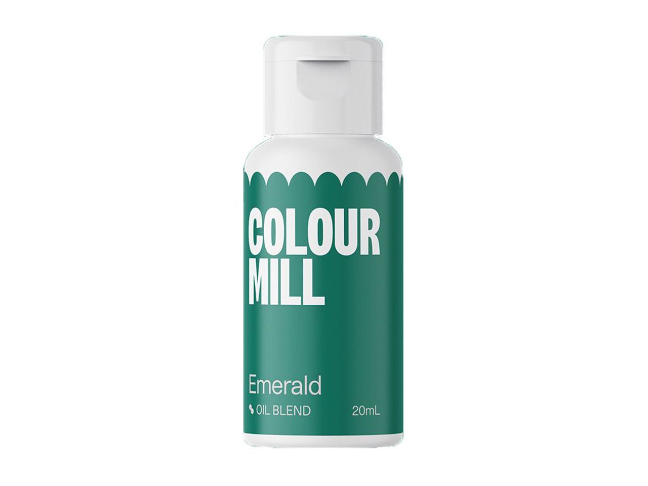 Lebensmittelfarbe öllöslich Emerald 20ml von Colour Mill