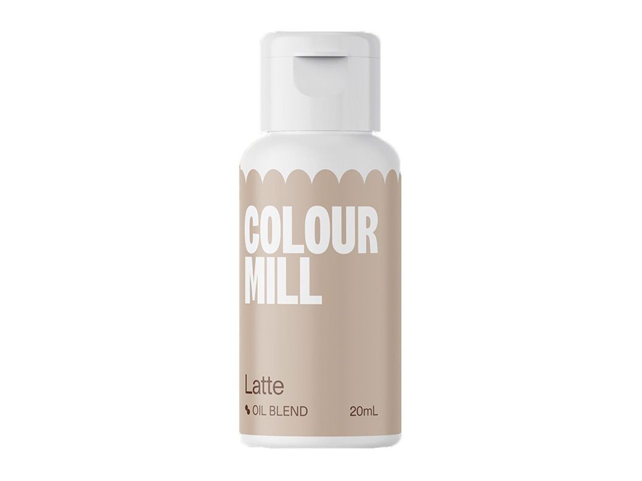 Lebensmittelfarbe öllöslich Latte 20ml von Colour Mill