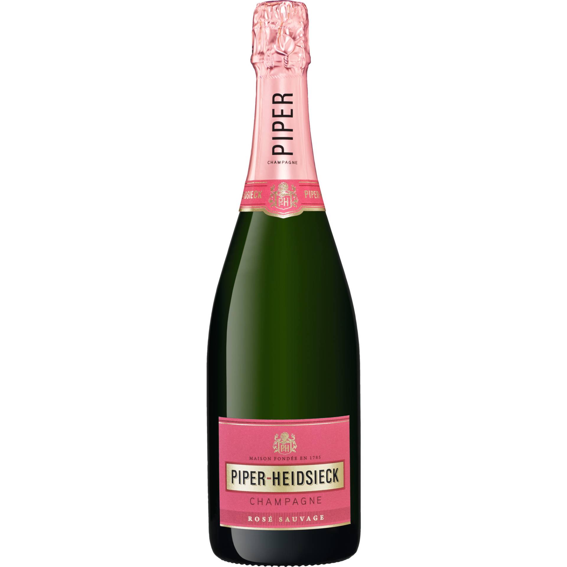 Champagne Piper Heidsieck Rosé Sauvage, Brut, Champagne AC, Champagne, Schaumwein von Compagnie Champenoise PH-CH. Piper Heidsieck - 12, Allée du Vignoble - 51100 Reims - France
