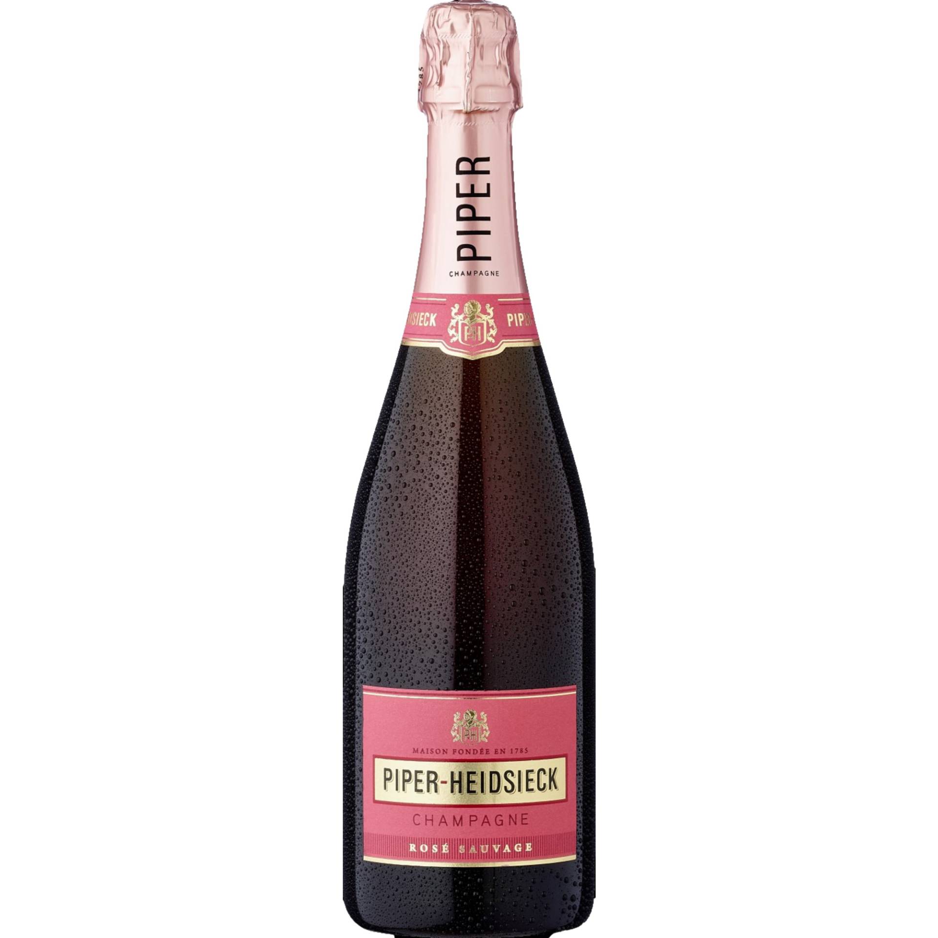 Champagne Piper Heidsieck Rosé Sauvage, Brut, Champagne AC, Champagne, Schaumwein von Compagnie Champenoise PH-CH. Piper Heidsieck - 12 Allée du Vignoble 51100 Reims Frankreich