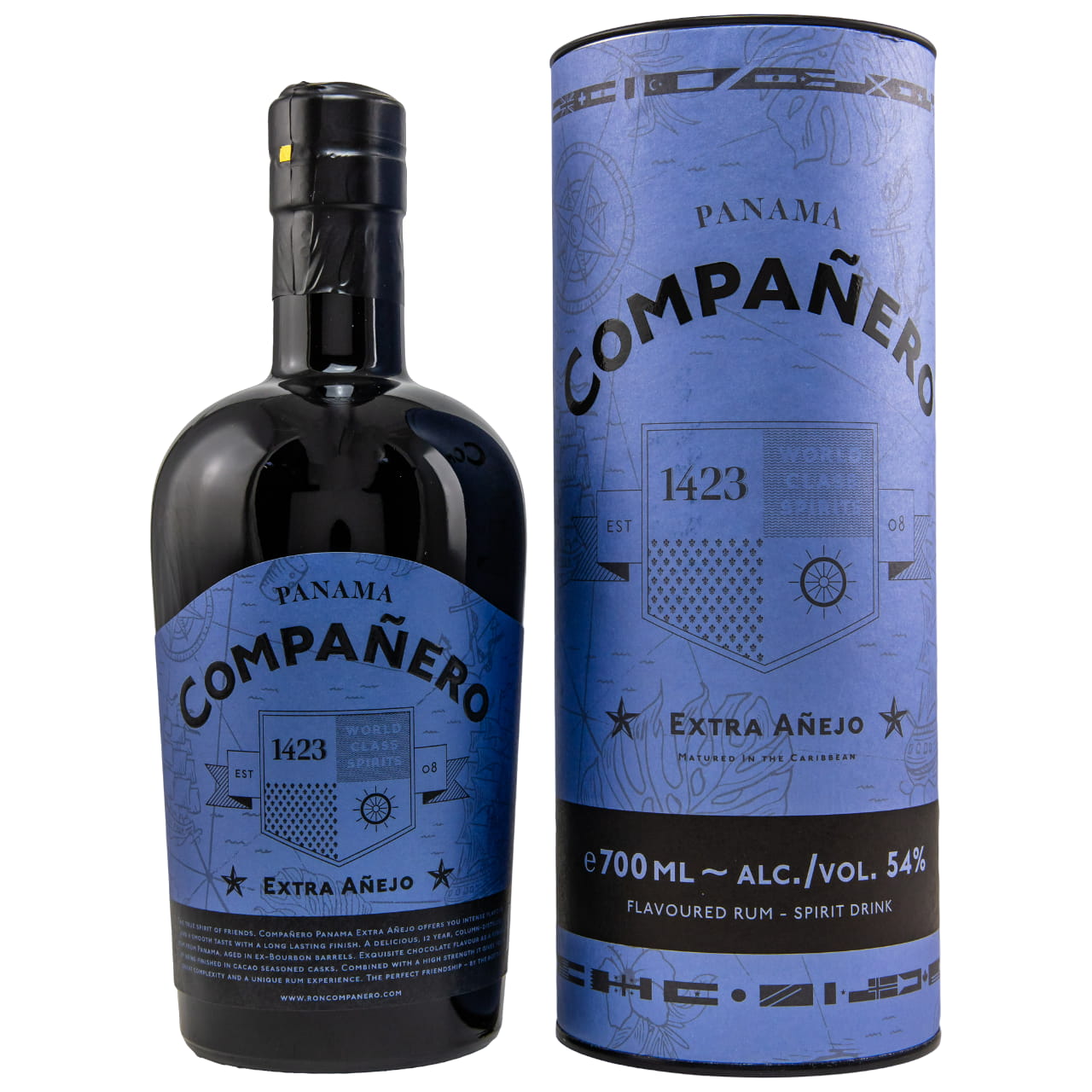 Companero Ron Extra Anejo 54% vol. 0,7l von Companero