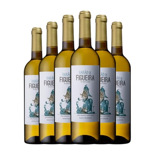 Companhia das Quintas Barâo de Figueira Siria White Beiras 75 cl Weißwein (Karton mit 6 Flaschen von 75 cl) von Companhia das Quintas