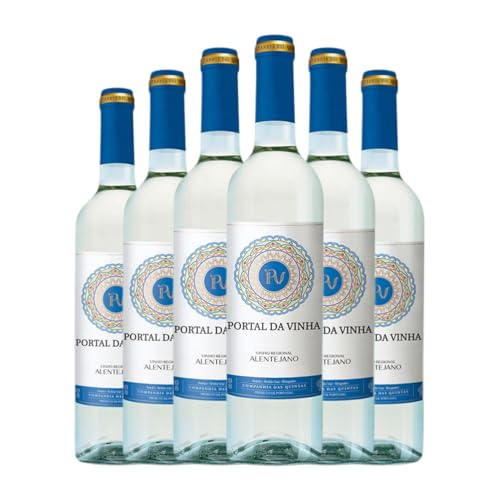 Companhia das Quintas Portal da Vinha White Alentejo 75 cl Weißwein (Karton mit 6 Flaschen von 75 cl) von Companhia das Quintas