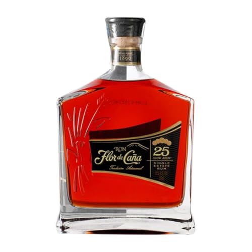 Rum Flor de Caña 25 Jahre 70 cl von Compañía Licorera de Nicaragua - Flor de Caña