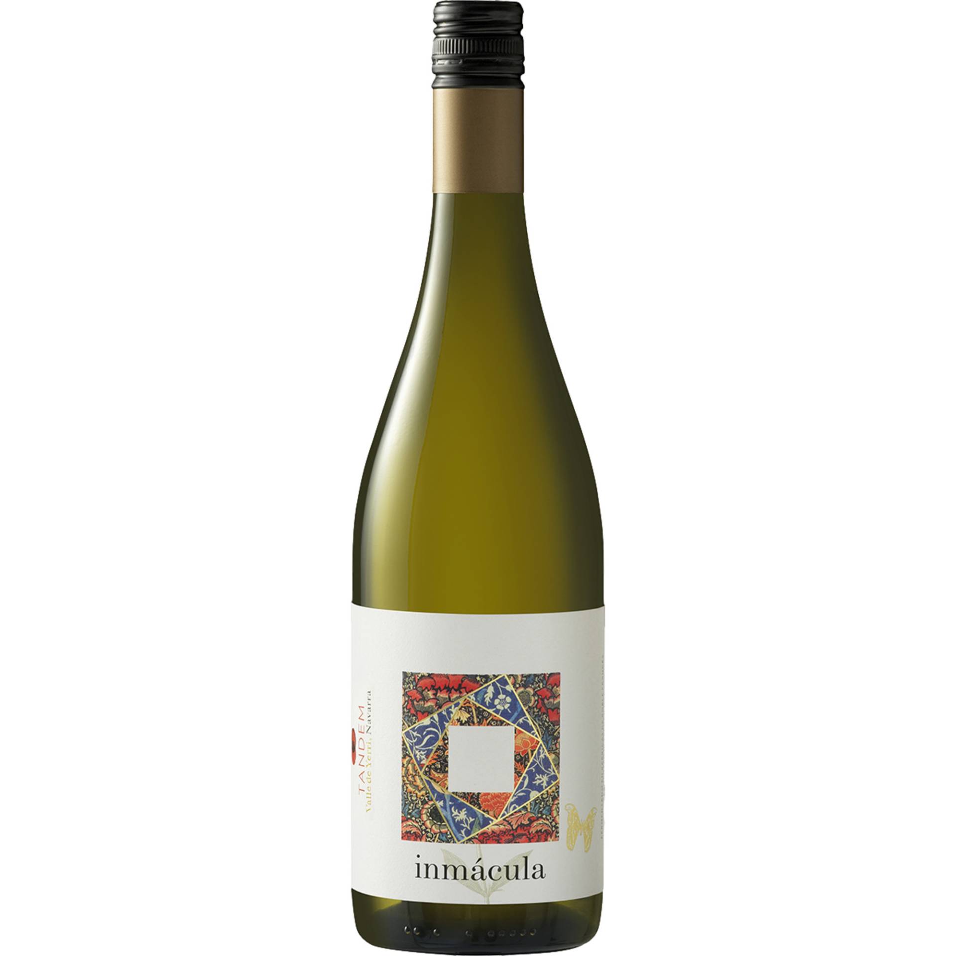 Tandem Inmacula Blanco, Navarra DO, Navarra, 2021, Weißwein von Compañía Vitivinícola Tandem S.A.