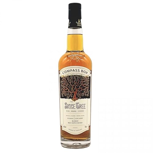 Compass Box | Spice Tree | Blended Whisky | 700 ml | Kraftvoller Geschmack | 46% vol. von Compass Box