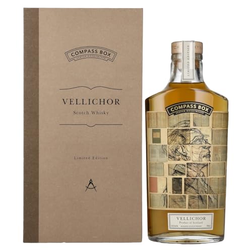 Compass Box VELLICHOR Blended Scotch Whisky 44,6% Vol. 0,7l in Geschenkbox von Compass Box