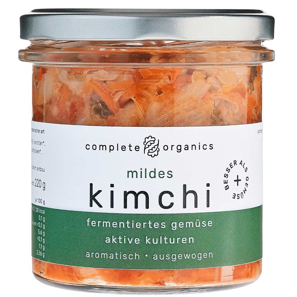 Bio Mildes Kimchi von Completeorganics