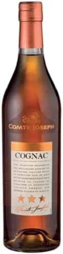 Comte Joseph - Cognac *** - 40% Vol - Herkunft : Frankreich (1 x 0.7 l) (Packung mit 6) von Comte Joseph