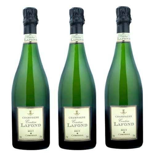 3x 0,75l - Comtesse Lafond - Brut - Champagne A.O.P. - Frankreich - Schaumwein brut von Comtesse Lafond