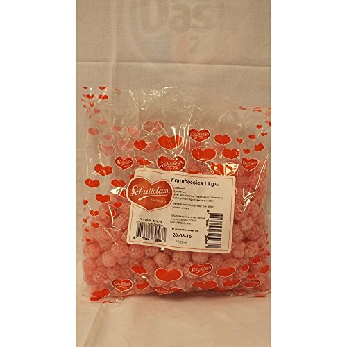 Schuttelaar Bonbon Framboosjes 1000g Beutel (Himbeer-Bonbons) von Concorp