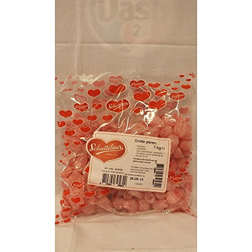 Schuttelaar Bonbon Grote Peren 1000g Beutel (Birnen-Bonbons) von Concorp