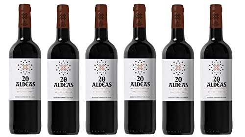 6x 0,75l - 2019er - Fernández Rivera - Condado de Haza - 20 Aldeas - Vino de la Tierra de Castillo y Leon - Spanien - Rotwein trocken von Condado de Haza