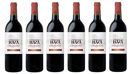 6x 0,75l - 2020er - Fernández Rivera - Condado de Haza - Crianza - Ribera del Duero D.O.P. - Spanien - Rotwein trocken von Condado de Haza