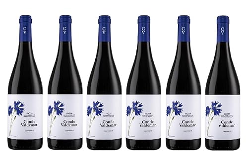 6x 0,75l - 2023er - Conde Valdemar - Tempranillo - Rioja D.O.Ca. - Spanien - Rotwein trocken von Conde Valdemar