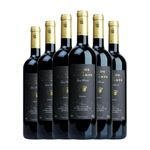 Conde de Alicante Alicante Alterung 75 cl Rotwein (Karton mit 6 Flaschen von 75 cl) von Conde de Alicante