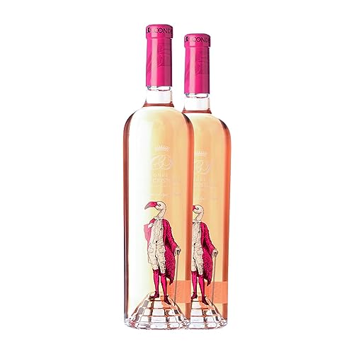 Conde de San Cristóbal Flamingo Rosé Tempranillo Ribera del Duero Jung 75 cl (Schachtel mit 2 Flaschen von 75 cl) von Distribuidor