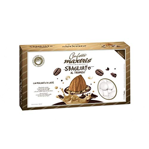 CONFETTI MAXTRIS CIOCOMANDORLA SBAGLIATO AL TIRAMISU' SCATOLA 1 Kg von Confetti Maxtris