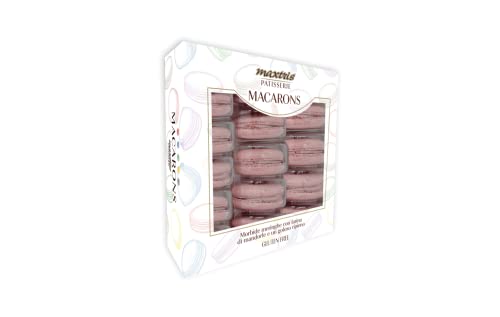 Macarons Maxtris yogurt rosa box 15 pz von Confetti Maxtris