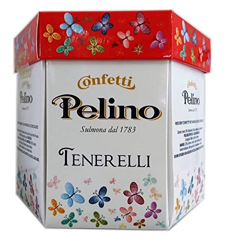 Confetti Pelino - Dragées Ciocomandorla - Rot mit Schokolade - 300 gr von Confetti Pelino Sulmona dal 1783