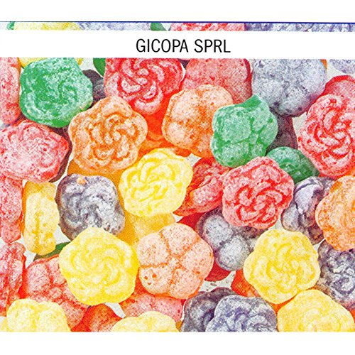 Gicopa Fleurs Assortiment Drop Vrag 1 x 1kg Packung (fruchtige Bonbons in Blumenform) von Confiserie Artisanale Liègeoise