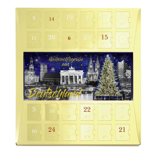 Adventskalender "Bühne" Deutschland von Confiserie Burg Lauenstein GmbH