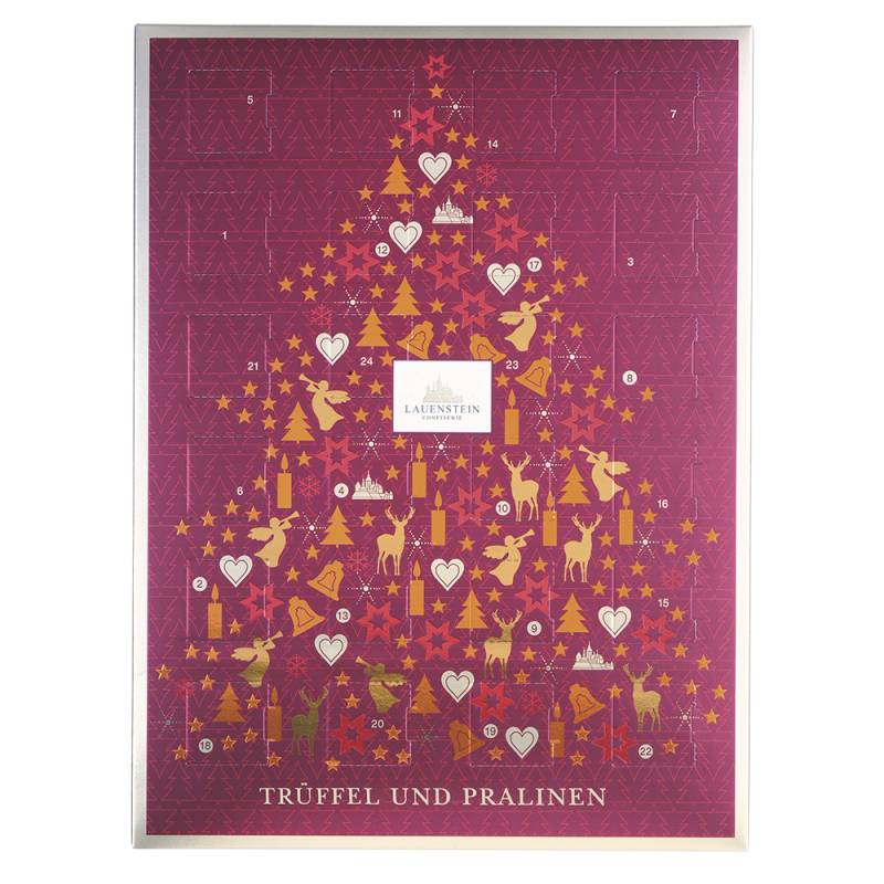 Adventskalender "Weihnachtsbaum" von Confiserie Burg Lauenstein GmbH