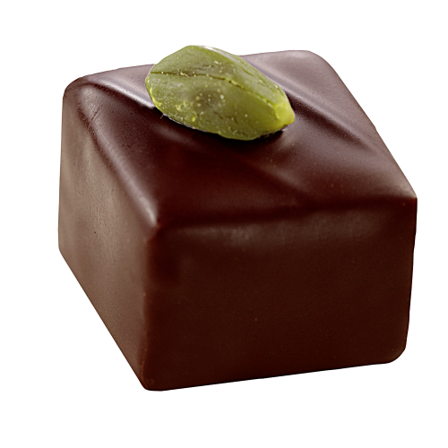 Pistazien-Marzipan-Praline von Confiserie Burg Lauenstein GmbH