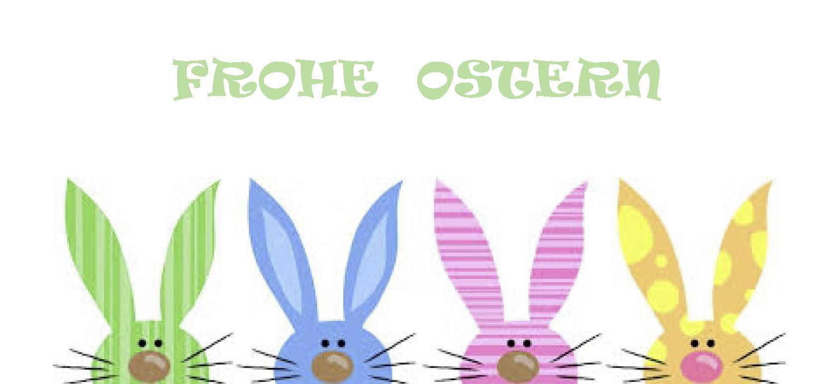 Postkarte - Frohe Ostern von Confiserie Burg Lauenstein GmbH