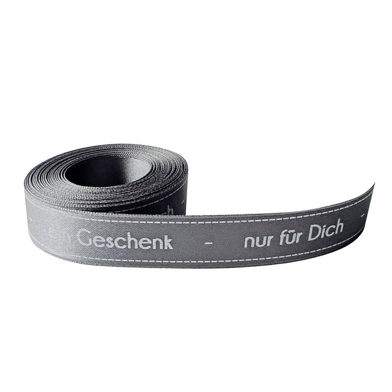 Schleifenband "Geschenk - nur für Dich" von Confiserie Burg Lauenstein GmbH