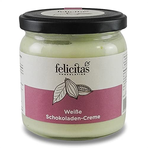 Weiße Schokoladen-Creme von der Confiserie Felicitas (400 g) von Confiserie Felicitas