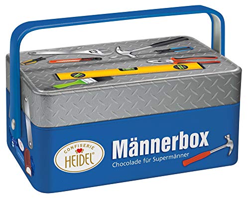 Confiserie Heidel Männerbox, Chocolade für Supermänner, 86 g von Confiserie Heidel